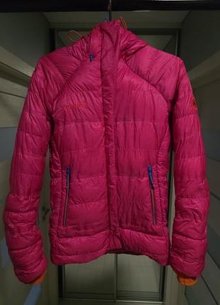 Пуховая куртка mammut biwak eiger extreme down jacket pink