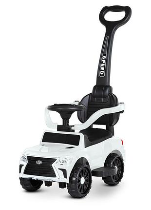 Детский электромобиль bambi racer m 4809el-1 белый