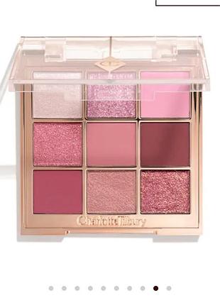 Палетка тіней, тіні charlotte tilbury pink love