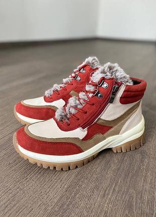 Черевики шкіряні зимові оригінал caprice рр.40