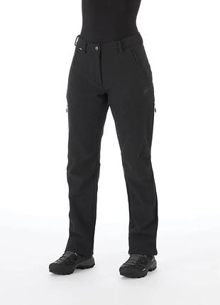 Женские зимние софтшельные утепленные брюки mammut из новых коллекций size m