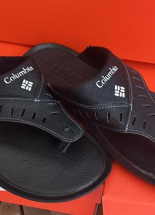 Шлепки кожаные в Вьетнамки columbia