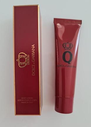 Новинка 2025 года dolce gabbana q parfum лосьон для тела или крем для рук