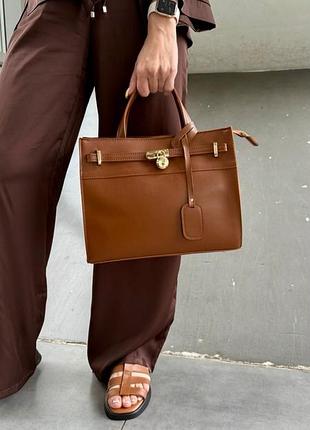 Сумка жіноча, коричнева