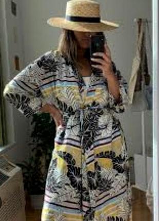 Пляжна сукня халат  парео  h&m