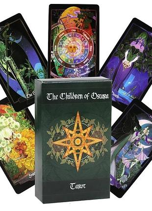 Таро 12х7 the children of ostara tarot  гадальные карты дети остары