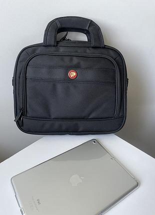 Сумка чохол для ноутбука чи планшета 10-12 дюймів port designs manhattan toploading laptop bag black
