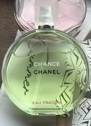 Chanel chance eau fraîche edt 100ml💝💚🌹 (тестер, оригінал‼️)
