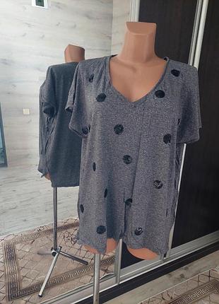 Футболка. футболка широкая.