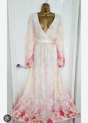 Платье цветочное