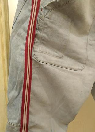 Неординарні джинси з лампасами від energie (size 36)
