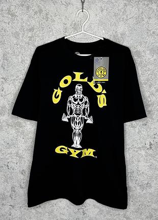 Футболка чоловіча нова з бірками gold’s gym gym muscle joe black оригінал!