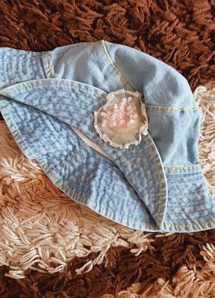 Джинсовая панама. 3