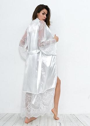 Атласний ніжний халат😍