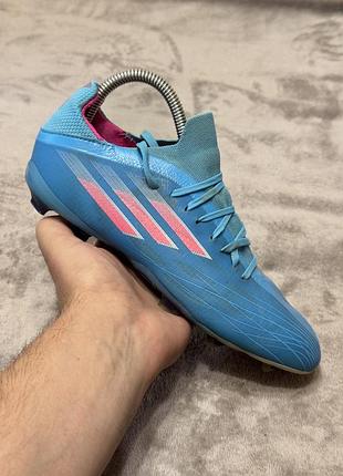 Adidas x speedflow.1 fg 38.5р 24см футбольні буси оригінал