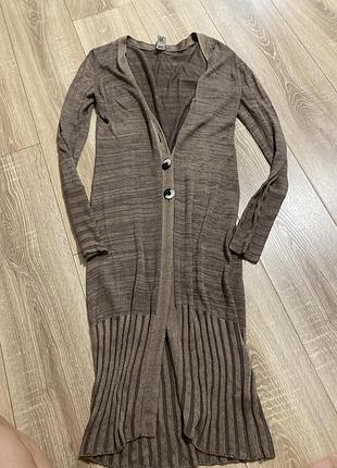 Кардіган довгий жіночий