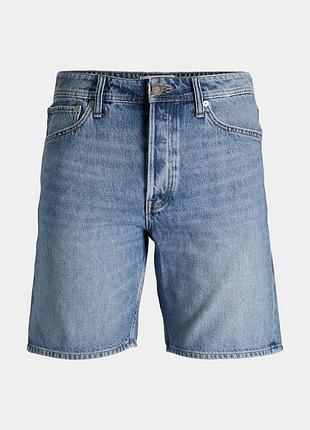 Чоловічі шорти jack&jones блакитний джинс