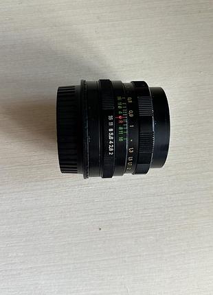 Объектив гелиос 44м-4 58mm f/2.0