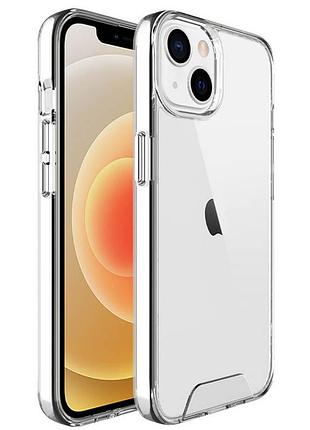 Чехол tpu space case transparent для apple iphone 13 (6.1") прозрачный
