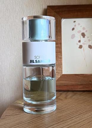 Залишок з флаконом туалетної води jil sander - softly оригінал! жиль зандер софтлі