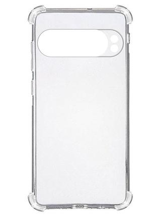 Tpu чехол getman ease logo усиленные углы full camera для google pixel 9 бесцветный (прозрачный) 2