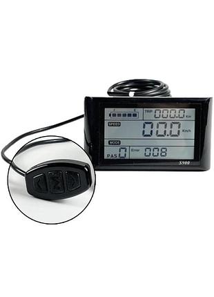 Lcd дисплей/екран s900 24, 36, 48v для електровелосипеда