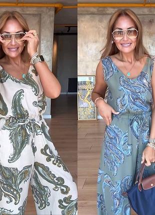 Жіночий літній стильний комбінезон