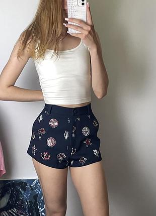 Шорти сині