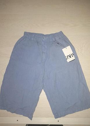 Шорти нове. льон + котон zara 11-12