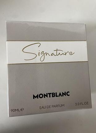 Montblanc signature парфумована вода 90мл