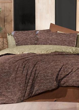 Постельное белье sarev glamis kahve фланель евро
