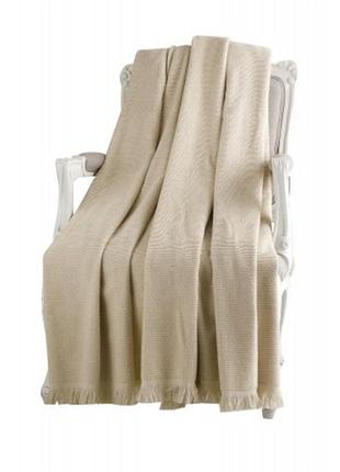 Махровая простынь tivolyo home natural slim bej евро