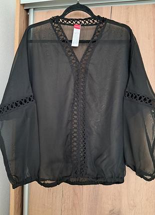 Чорна блуза yamamay s-м