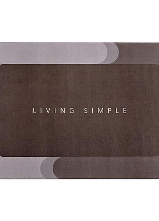 Вологопоглинаючий килимок "living simple" 38*58cm*3mm (d) sw-00001572