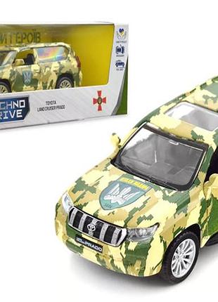 Автомодель серії  шеврони героїв - toyota land cruiser prado - птахи мадяра