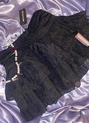 Новенький fairycore топ бандо prettylittlething