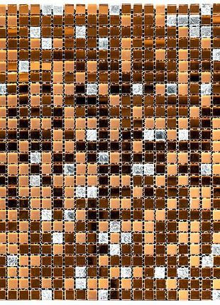 Мозаїка дзеркальна мідна 298х298х4,5мм sw-00002370