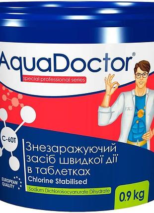 Хлор aquadoctor c-60t у таблетках 0.9 кг