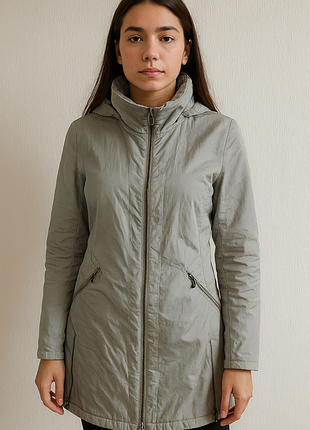 Стильное пальто/куртка napapijri с капюшоном, оригинал, made in indonesia