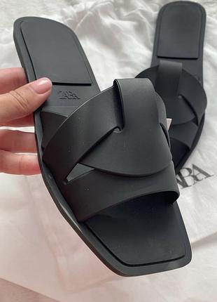 Мюлі zara , шльопанці zara