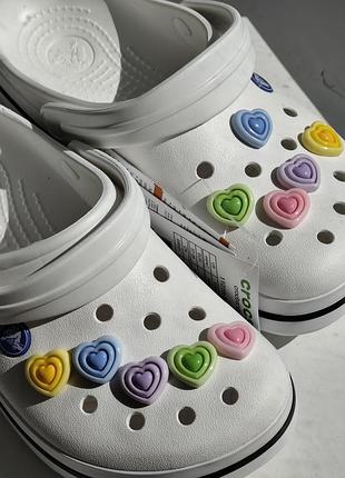Шарми для кроксів crocs jibbitz charms, 10 шт