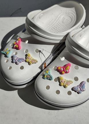 Шарми для кроксів crocs jibbitz charms, 8 шт