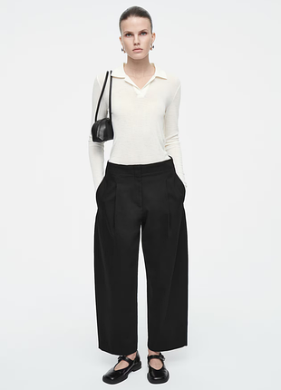 Широкие брюки чинос из хлопка cos 1215461001