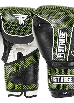 Перчатки боксерские кожаные fistrage vl-4143 10-14унций цвета в ассортименте