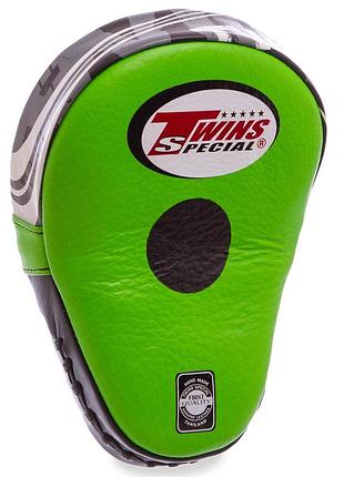 Лапа вигнута для боксу та єдиноборств twins pml10 18x27x4,5 см 1 шт. кольору в асортименті