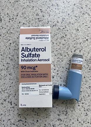 Albuterol sulfate 90mcg*