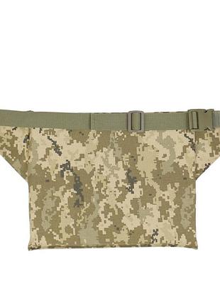 Каремат односекційний з кріпленням на пояс xl 39×30 kordura nylon 500d піксель  2fg4