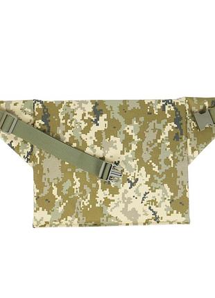 Каремат односекційний з кріпленням на пояс xl 39×30 оксфорд 600d піксель  2fg4