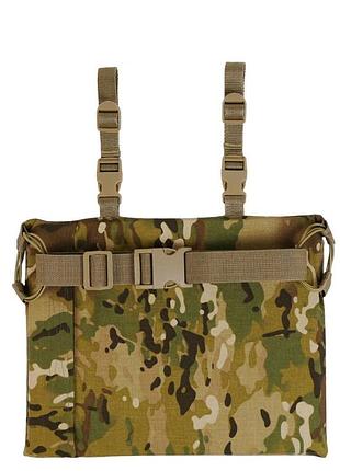 Каремат односекційний 2 см cordura 500d з кріпленням на пояс мультикам  2fg4