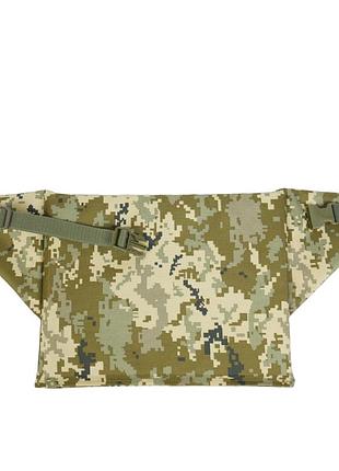 Каремат односекційний з кріпленням на пояс m 33×25 оксфорд 600d  піксель  2fg4